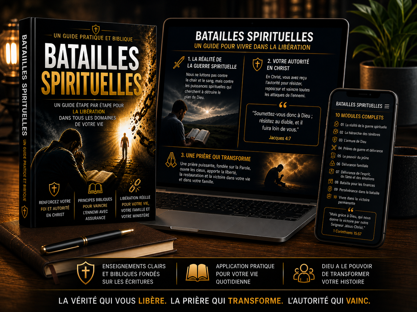 Couverture du guide Batailles Spirituelles